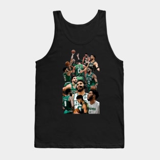 Jayson Tatum Basketball Vector Art Tank Top